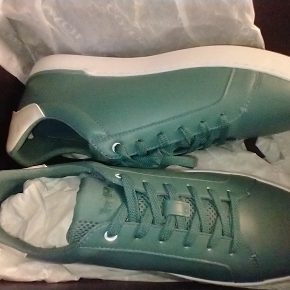 Coach Men's CLIP LOW TOP size 11 sneakers - Picture 7 of 8